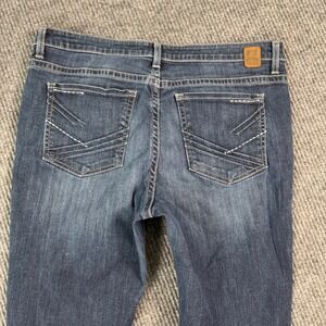 BKE Dayton Skinny Jeans‎ 33L Women Dark Wash Y2K Stretch Sculpting Fit